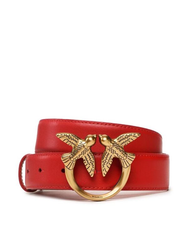 Pinko Pinko Дамски колан Love Berry H3 Belt PE 23 PLT01 100125 A0F1 Червен