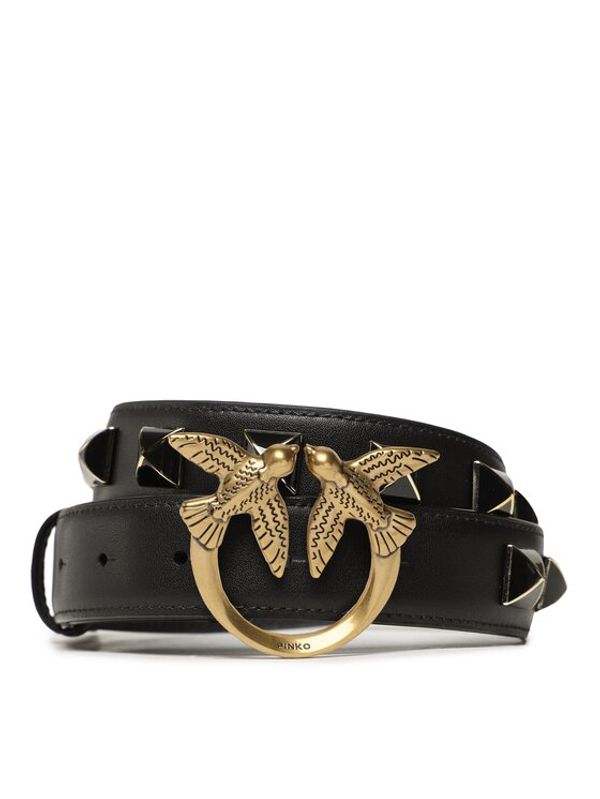 Pinko Pinko Дамски колан Love Berry H3 Belt PE 23 PLT01 100125 A0R6 Черен