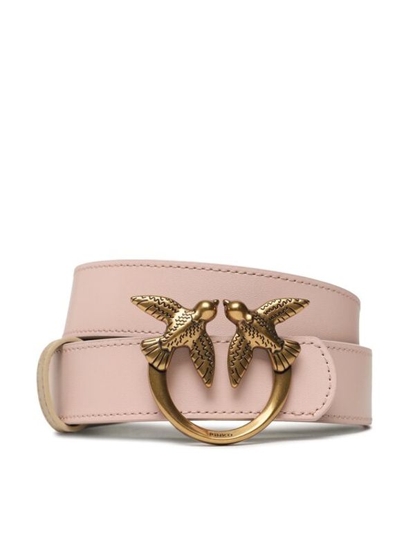 Pinko Pinko Дамски колан Love Berry H3 Double Belt PE 23 PLT01 100871 A0F1 Розов