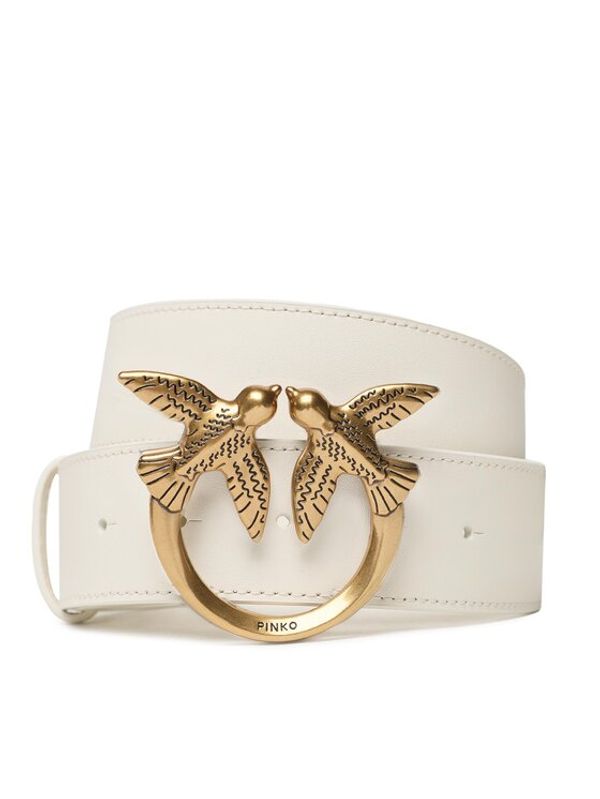 Pinko Pinko Дамски колан Love Berry H4 Belt PE 23 PLT01 100120 A0F1 Бял