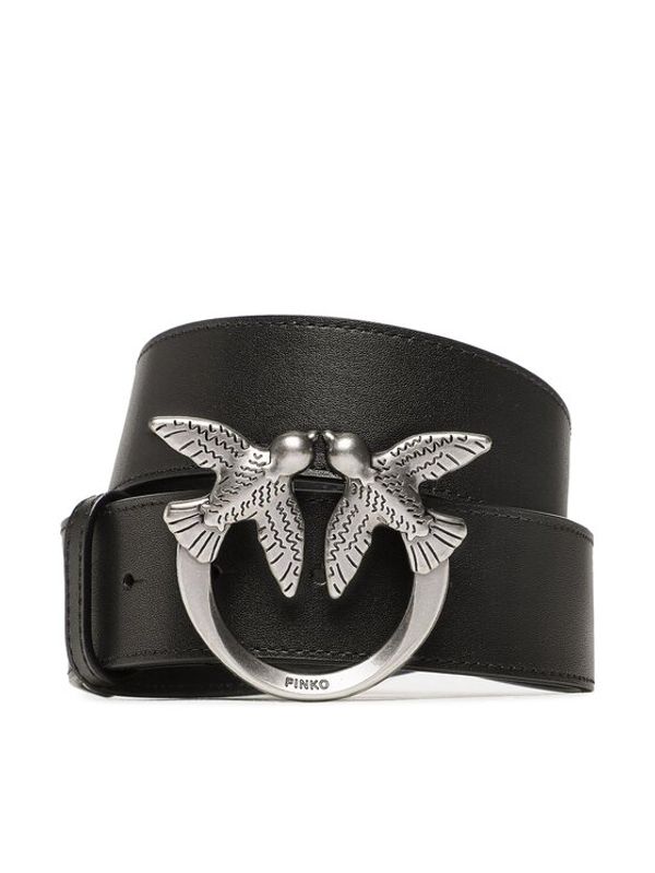 Pinko Pinko Дамски колан Love Berry H4 Belt PE 23 PLT01 100120 A0F1 Черен