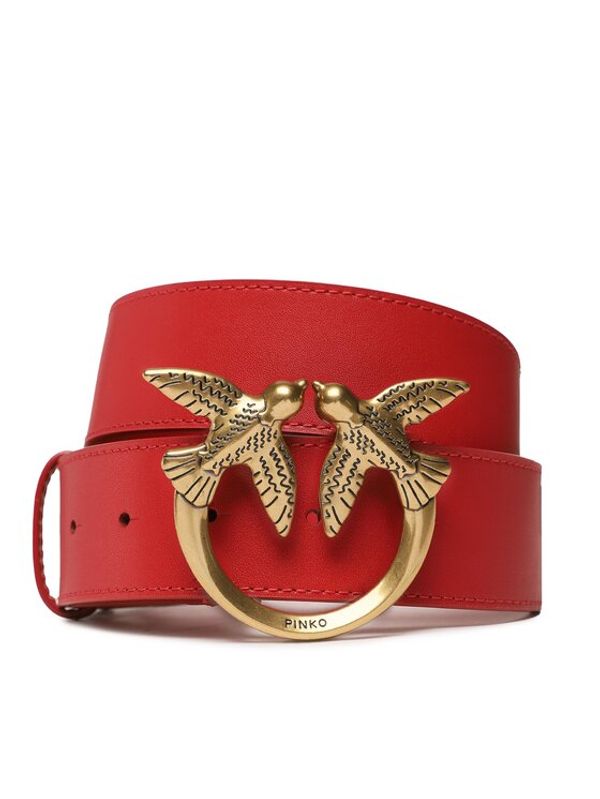 Pinko Pinko Дамски колан Love Berry H4 Belt PE 23 PLT01 100120 A0F1 Червен