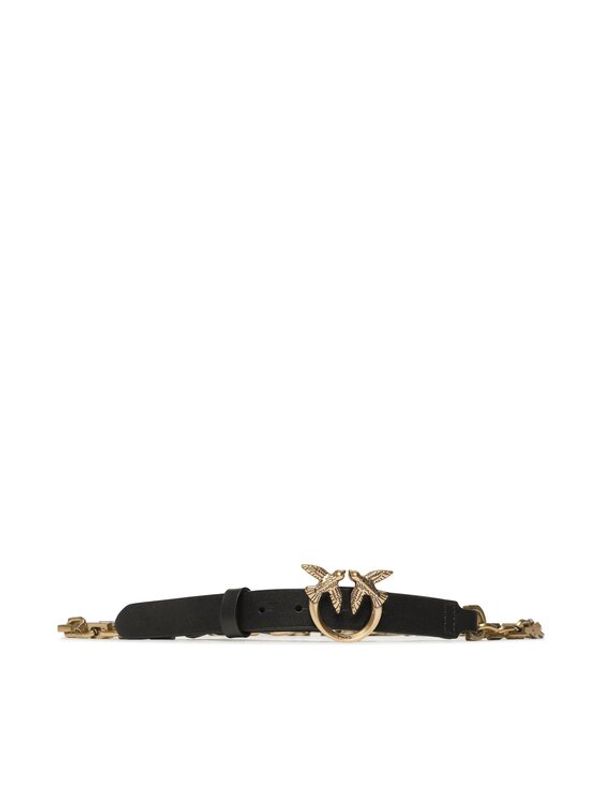 Pinko Pinko Дамски колан Love Day Chain H2 Belt PE 23 PLT01 100133 A0F1 Черен