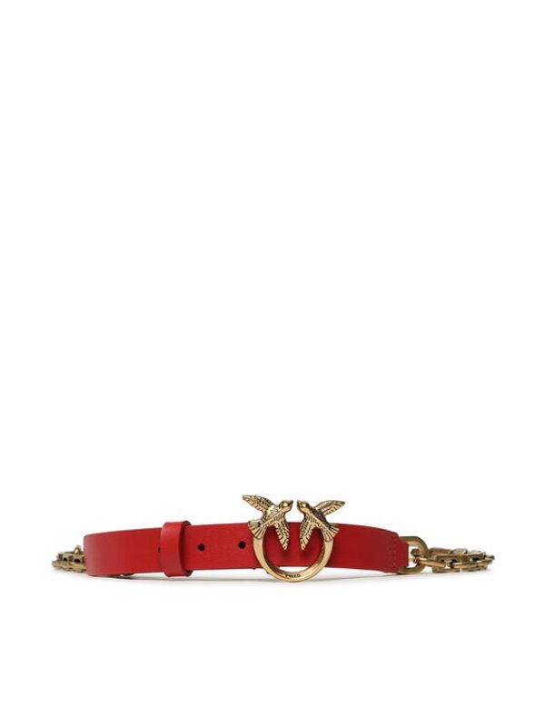 Pinko Pinko Дамски колан Love Day Chain H2 Belt PE 23 PLT01 100133 A0F1 Червен