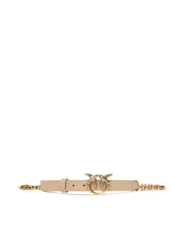 Pinko Pinko Дамски колан Love Day Chain H2 Belt PE 23 PLT01100133 A0F1 Бежов