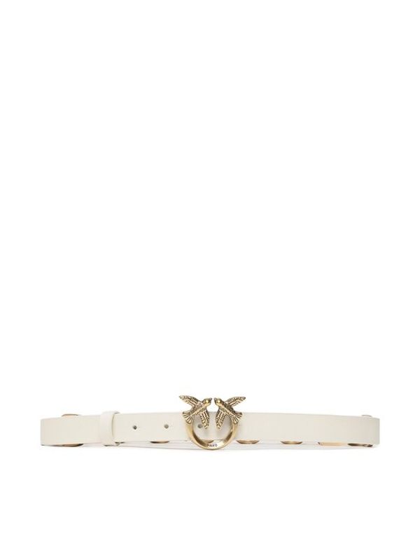 Pinko Pinko Дамски колан Love Day Macro Chain H2 Belt PE 23 PLT01 100139 A0F1 Бял