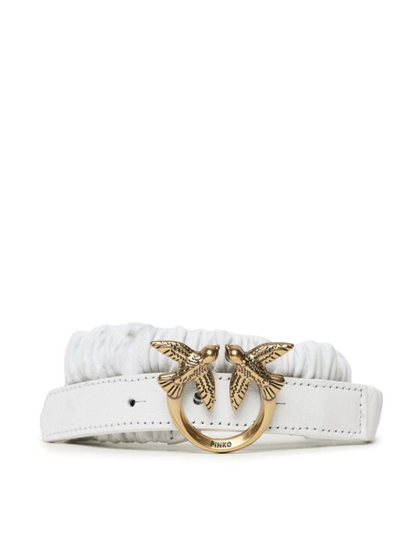Pinko Pinko Дамски колан Love Ruffle H2 Belt 20231 PLT01 100823 A0F2 Бял