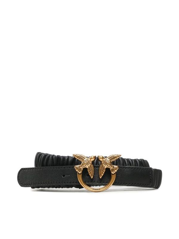 Pinko Pinko Дамски колан Love Ruffle H2 Belt 20231 PLT01 100823 A0F2 Черен