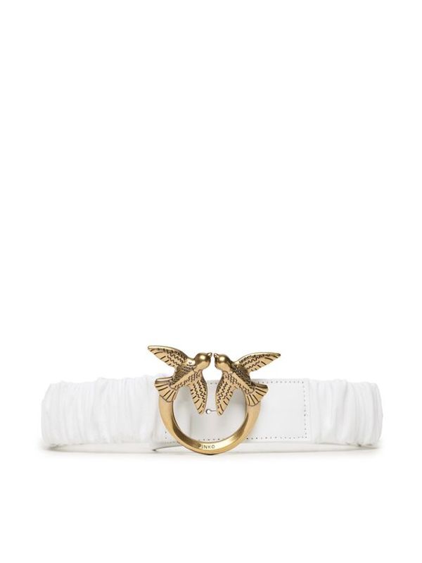 Pinko Pinko Дамски колан Love Ruffle H4 Belt 20231 PLT01 100824.A0F2 Бял