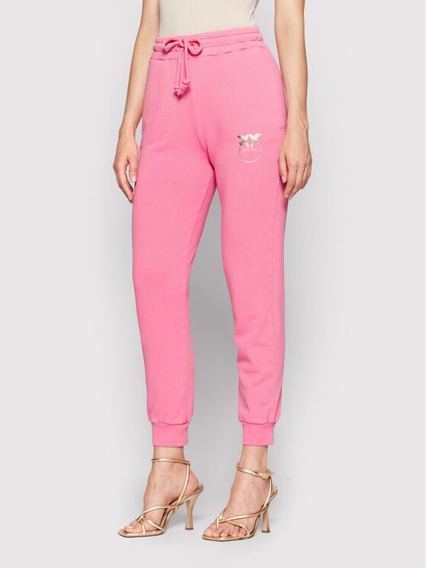 Pinko Pinko Долнище анцуг Carico 1G17DC Y7Y5 Розов Regular Fit