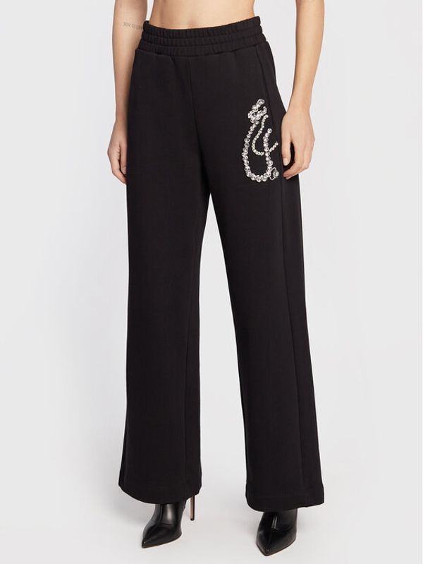 Pinko Pinko Долнище анцуг DIABOLIK Flaviana AI22-23 PKDB 1L109E 8314 Черен Relaxed Fit