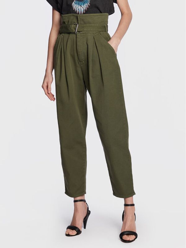 Pinko Pinko Дънки 100614 A0I5 Каки Straight Fit