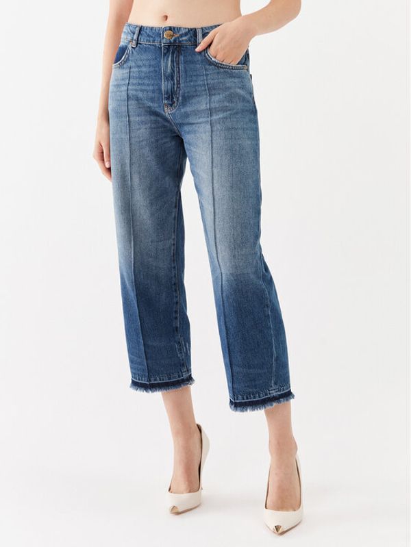Pinko Pinko Дънки Barbara 101713 A146 Син Boyfriend Fit