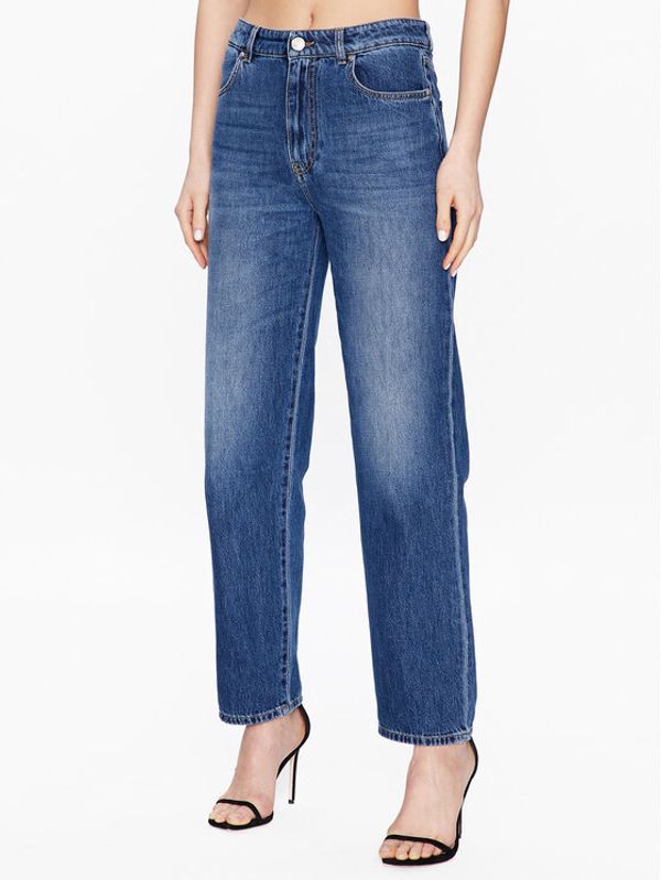 Pinko Pinko Дънки Barbra 100218 A0FJ Тъмносин Boyfriend Fit