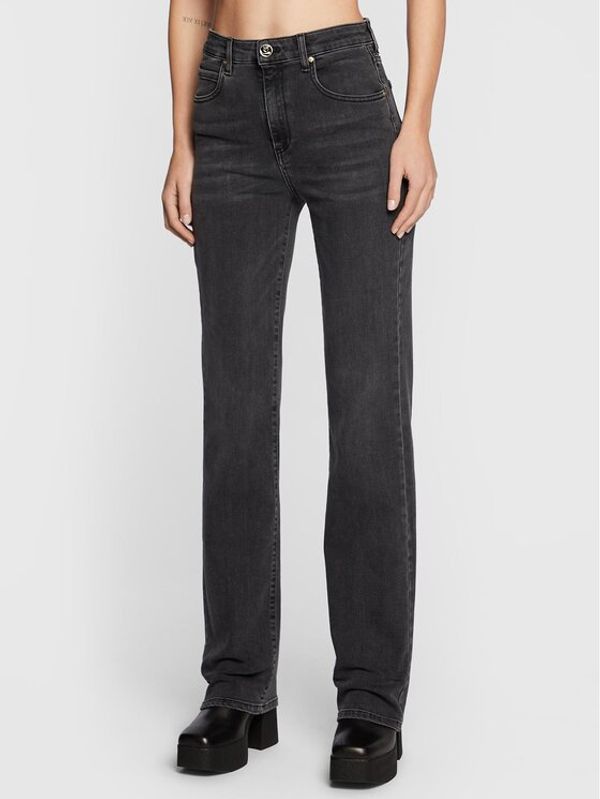 Pinko Pinko Дънки Flavia 1J10ZY A04W Сив Regular Fit