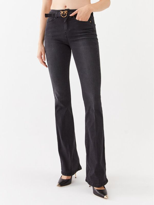 Pinko Pinko Дънки Flora 100166 A0G8 Черен Regular Fit