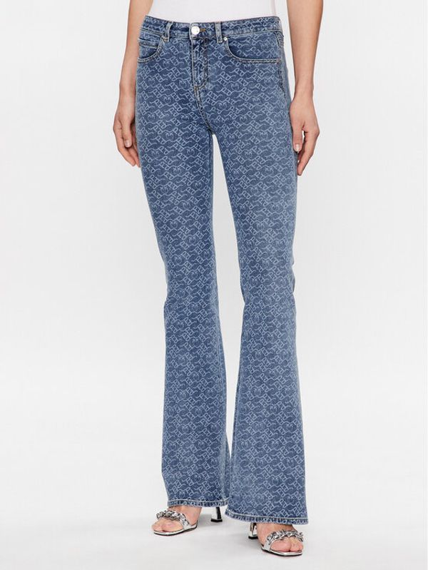 Pinko Pinko Дънки Flora 100561 A0Q0 Син Flare Fit