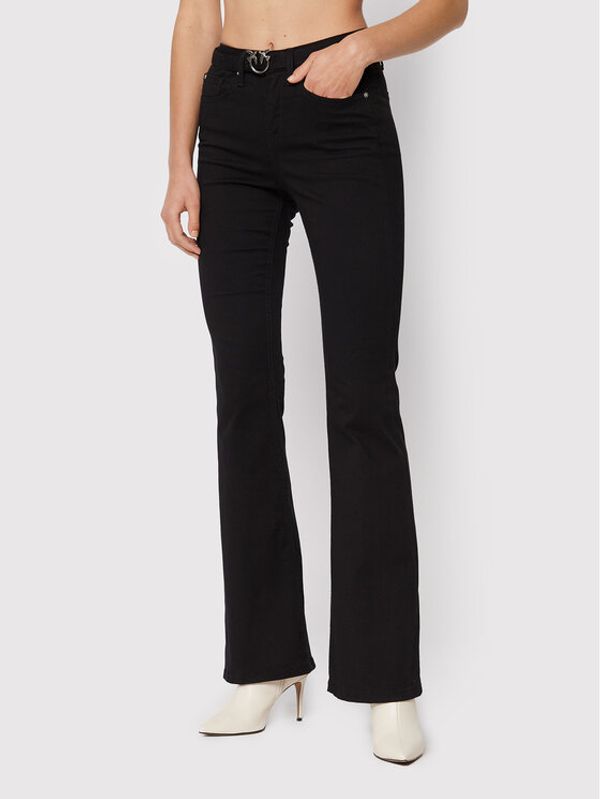 Pinko Pinko Дънки Flora 1J10YX A04P Черен Bottom Up Fit