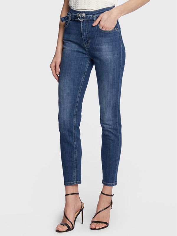 Pinko Pinko Дънки Susan 100161 A0GC Тъмносин Skinny Fit