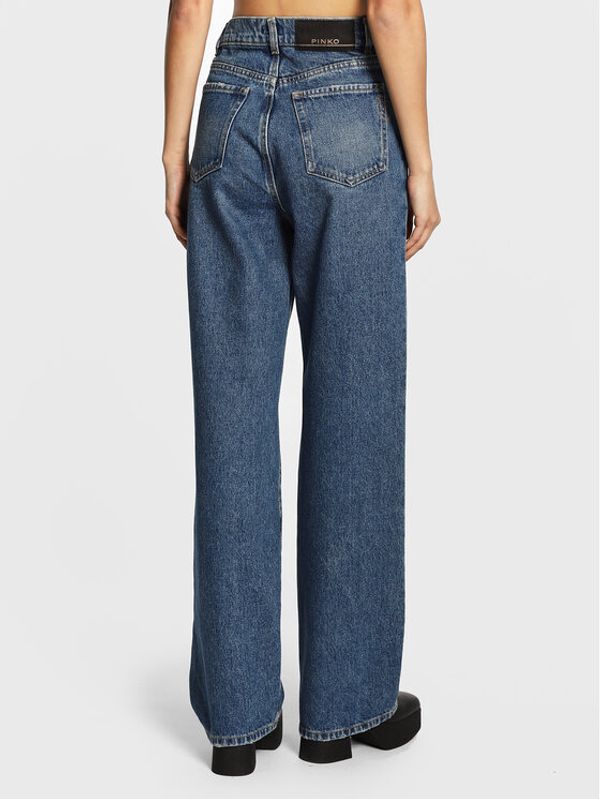 Pinko Pinko Дънки Wilma 2 1J10ZN A05T Син Relaxed Fit