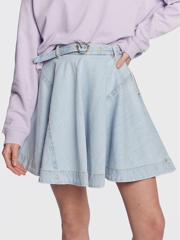 Pinko Pinko Дънкова пола 100579 A0MY Син Regular Fit
