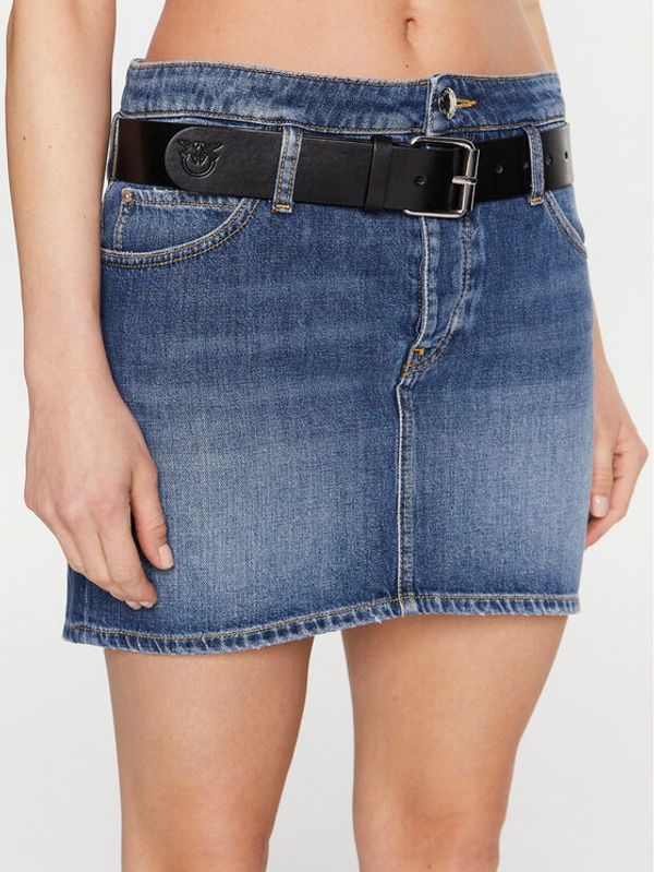 Pinko Pinko Дънкова пола Rally 100113 A0HG Син Regular Fit