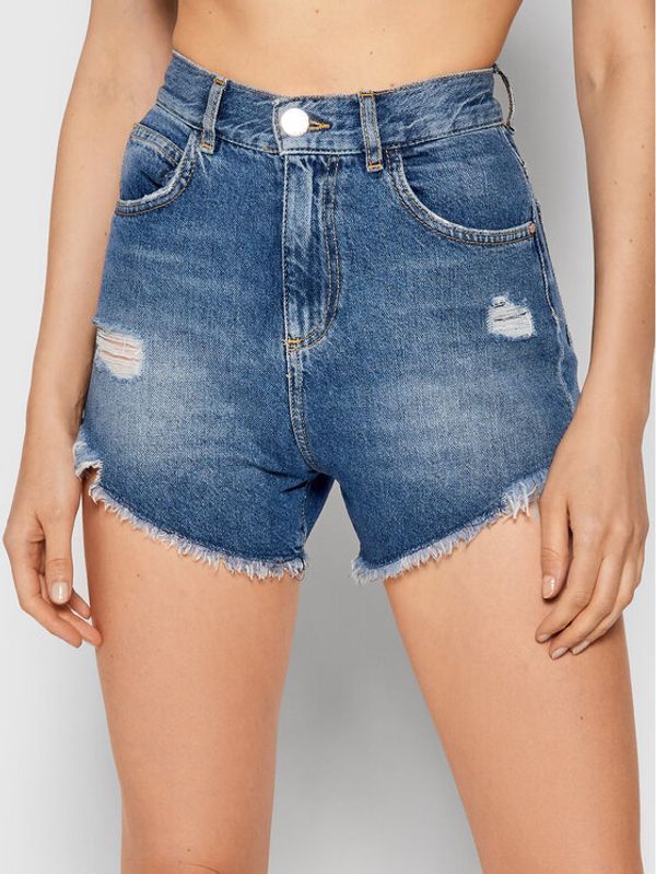Pinko Pinko Дънкови шорти Los Angeles 1J10SG Y653 Син Regular Fit