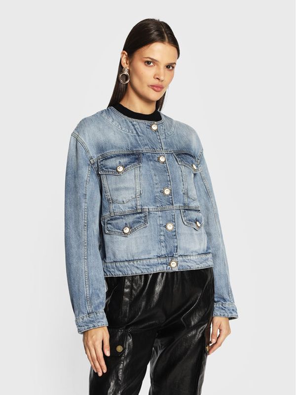 Pinko Pinko Дънково яке Cigolo 1J1102 A05Y Син Relaxed Fit