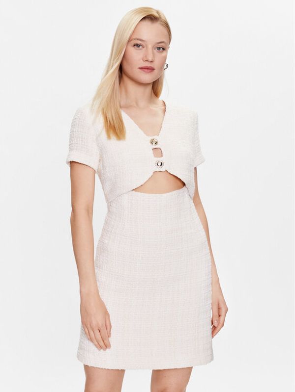 Pinko Pinko Ежедневна рокля 100946 A0UO Екрю Regular Fit