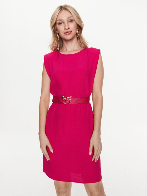 Pinko Pinko Ежедневна рокля 101138 A0US Розов Regular Fit