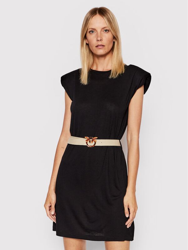 Pinko Pinko Ежедневна рокля 1G176K 1834 Черен Regular Fit
