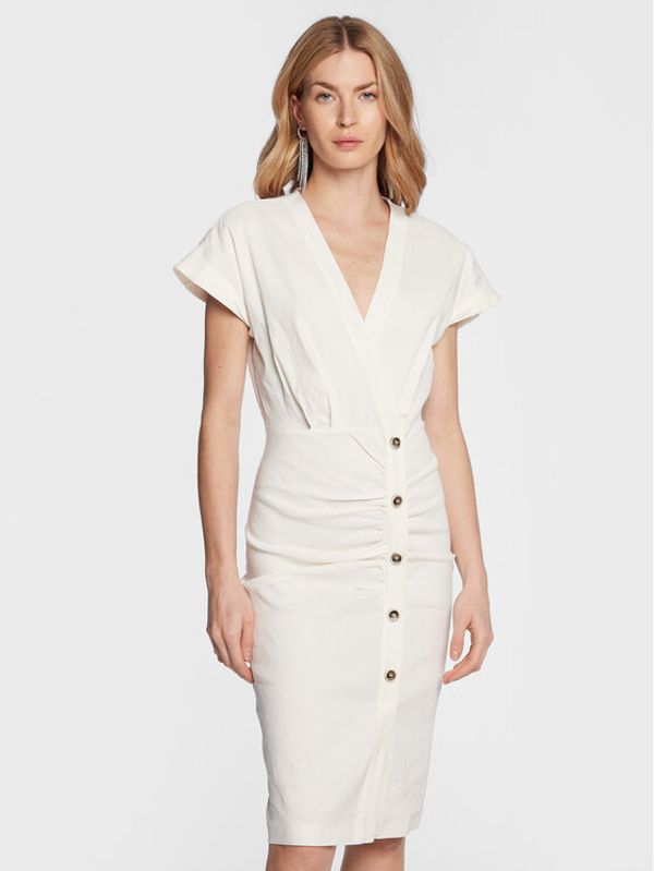 Pinko Pinko Ежедневна рокля Agitato 100532 A0IM Бежов Regular Fit