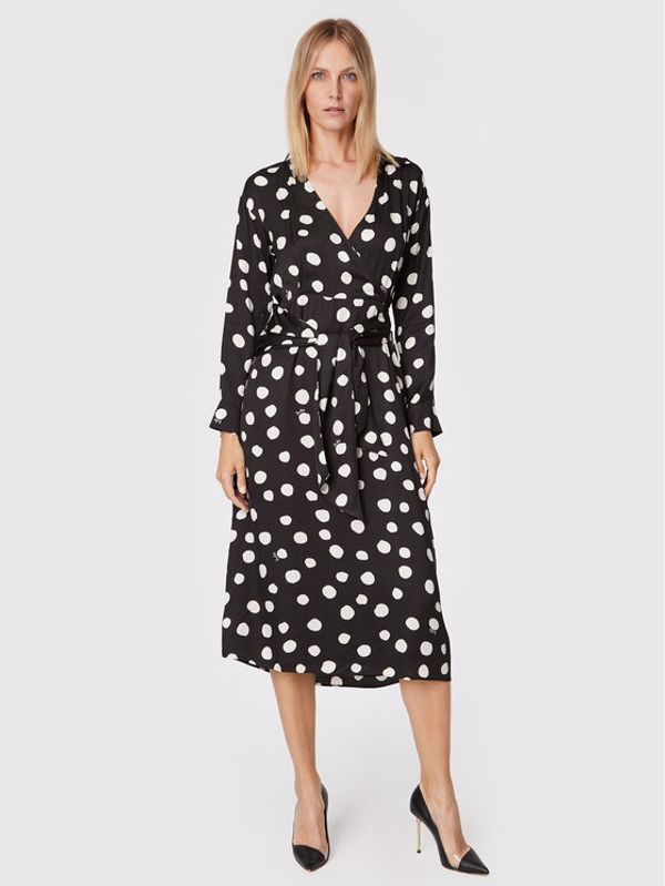 Pinko Pinko Ежедневна рокля Ausilia 1G188Q A04D Черен Relaxed Fit