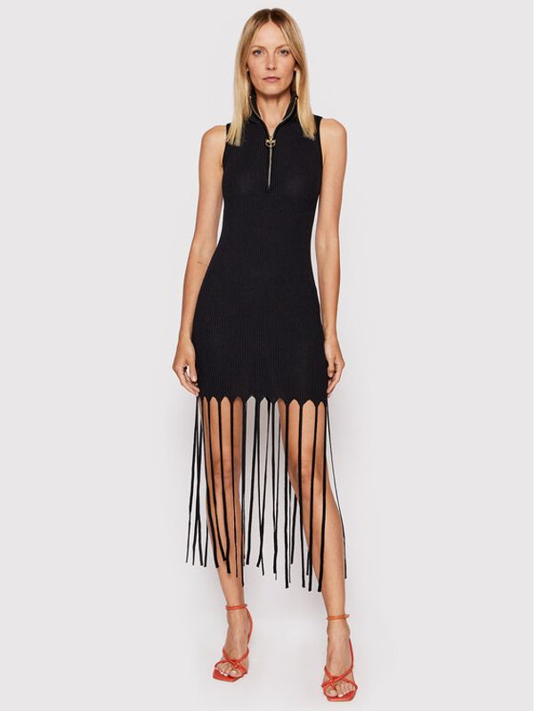 Pinko Pinko Ежедневна рокля Palenia 1G16YT Y7UE Черен Slim Fit