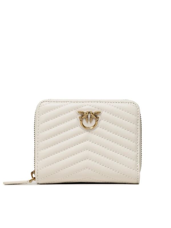 Pinko Pinko Голям дамски портфейл Taylor Zip Around PE 23 PCPL 100249 A0GK Екрю