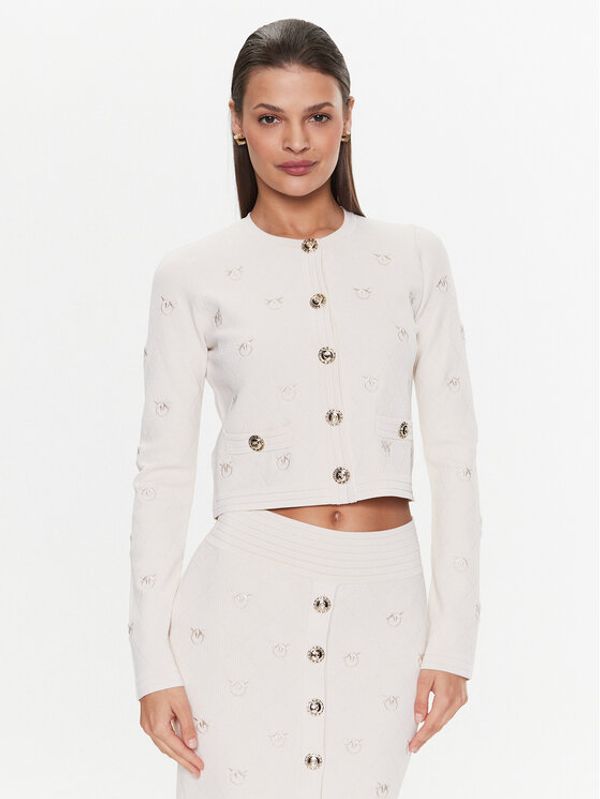 Pinko Pinko Кардиган 100147 A0HW Екрю Slim Fit