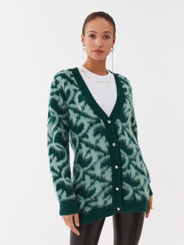 Pinko Pinko Кардиган Iguana 101712 A14L Зелен Regular Fit