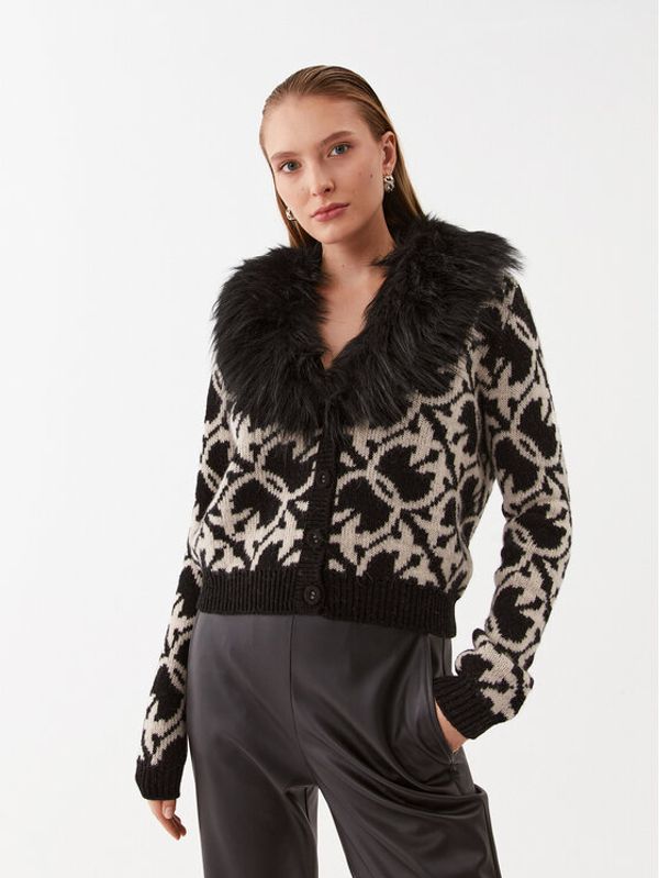 Pinko Pinko Кардиган Pony 101576 A11F Цветен Relaxed Fit