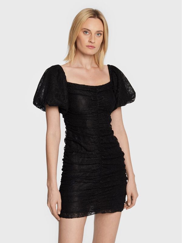 Pinko Pinko Коктейлна рокля Agostina 1G18FV 7585 Черен Slim Fit