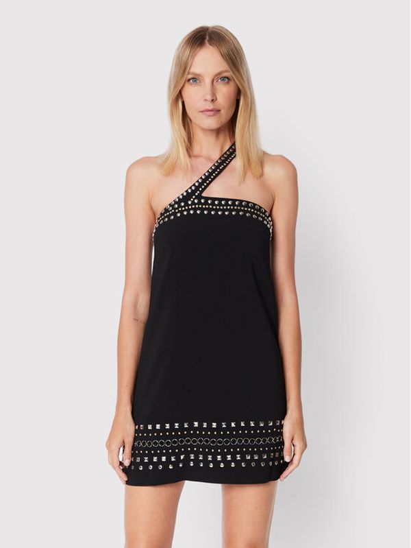 Pinko Pinko Коктейлна рокля Aida 1G183G 7624 Черен Regular Fit