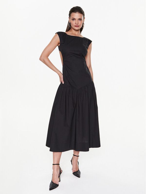 Pinko Pinko Коктейлна рокля Ambiguo 100998 Y6VW Черен Regular Fit