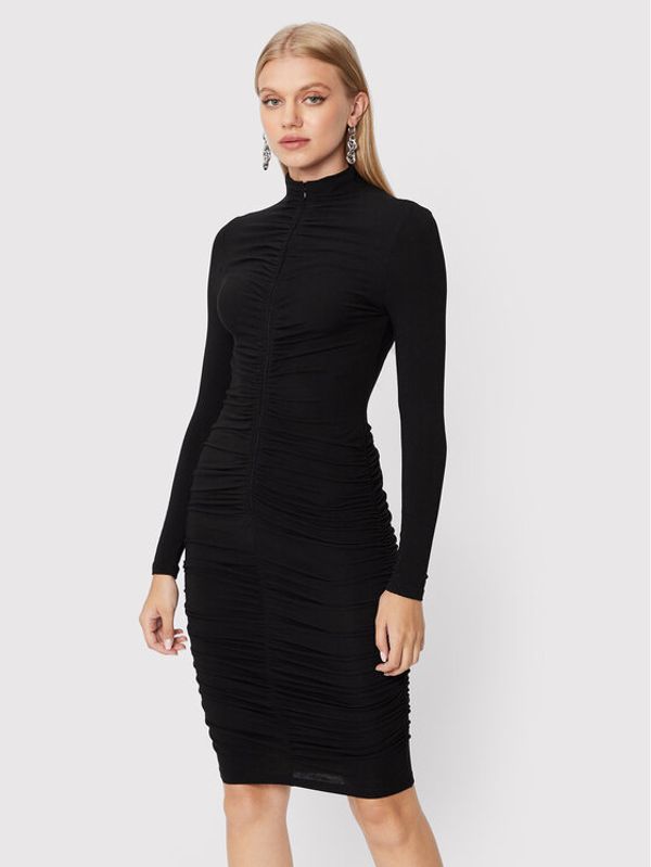 Pinko Pinko Коктейлна рокля Angeles 1G182U ZU95 Черен Slim Fit