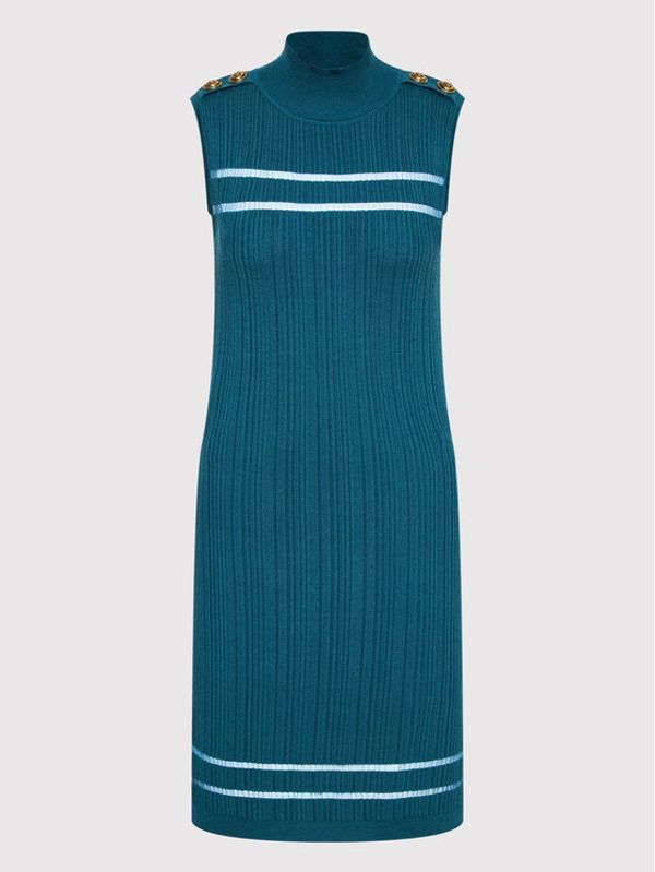 Pinko Pinko Коктейлна рокля Digestivo 1G1824 A06B Син Slim Fit