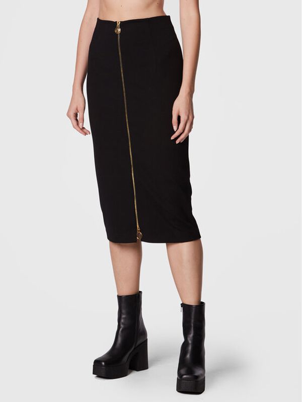 Pinko Pinko Миди пола Giselda 1G187A 1739 Черен Slim Fit