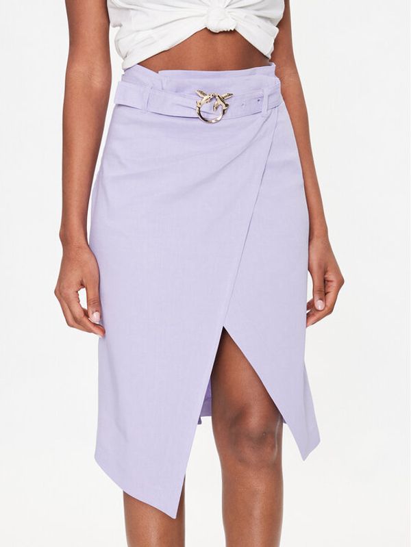 Pinko Pinko Миди пола Ivra 100444 A0LT Виолетов Regular Fit