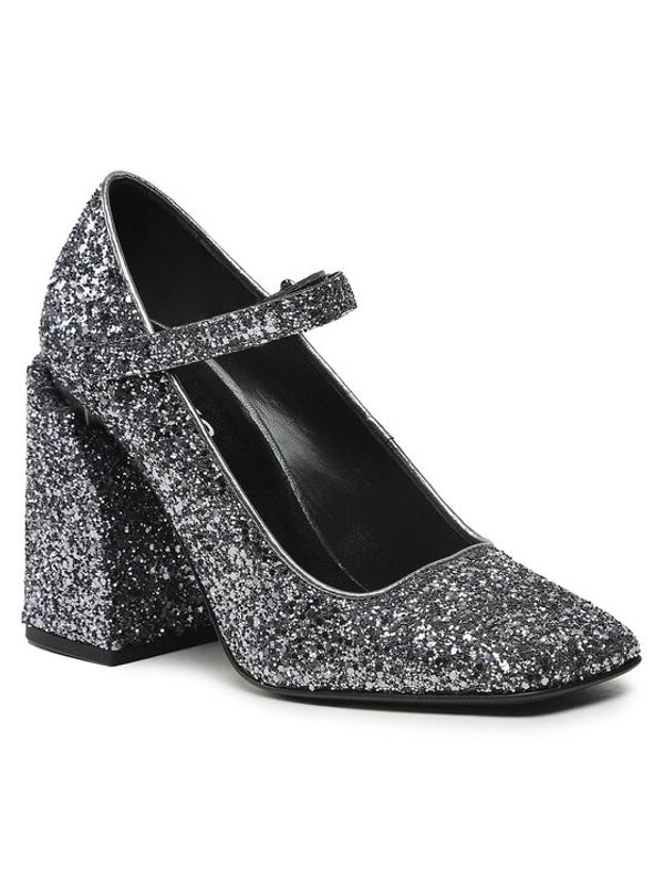 Pinko Pinko Обувки Claudie Mary Jane PE 23 BLKS1 100862 A0O4 Сив