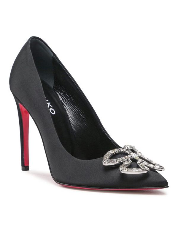 Pinko Pinko Обувки на ток Coraline Decollete PE 23 BLKS1 100576 A0NA Черен