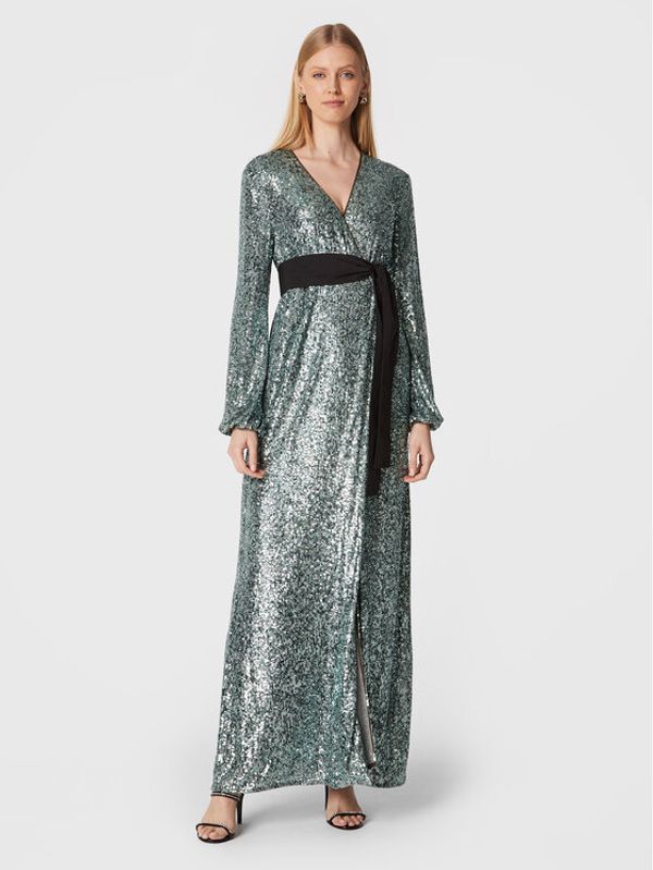 Pinko Pinko Официална рокля Germanico 1G18C0 A099 Зелен Regular Fit