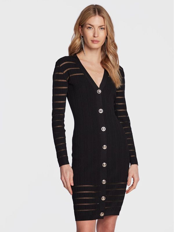 Pinko Pinko Плетена рокля Sangria 100411 A0LB Черен Regular Fit