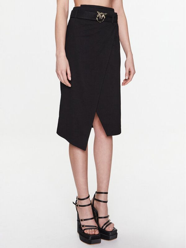 Pinko Pinko Пола тип молив Ivra 100444 A0LT Черен Slim Fit